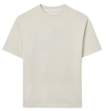 BMW T-SHIRT LOGO  REVERSE UNISEX LIGHT GREY