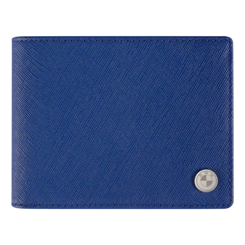 BMW WALLET WITH COIN POCKET BLUE