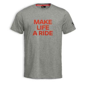 T-  SHIRT, MAKE LIFE A RIDE
